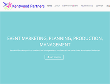 Tablet Screenshot of kentwoodpartners.com